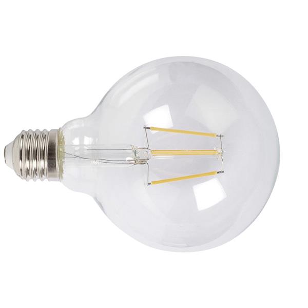 L&aacute;mpara classic DUOLEC globo G95 transpa