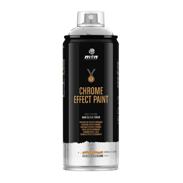 Pintura spray efecto cromado MTN