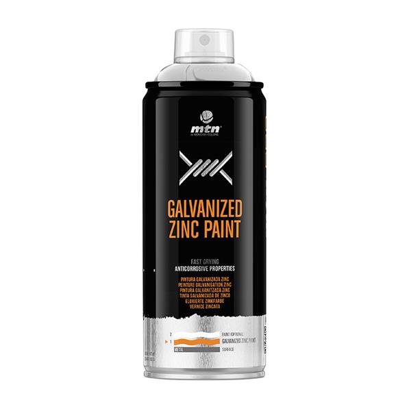 Pintura spray galvanizada MTN