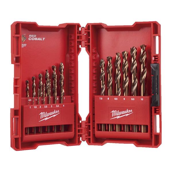 ESTUCHE PLASTICO 19 BROCAS RED HELIX HSS-G CO MILWAUKEE 4932352470