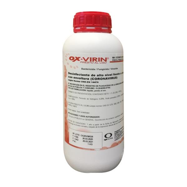 DESINFECTANTE PRESTO AL USO 1KG OX-VIRIN  