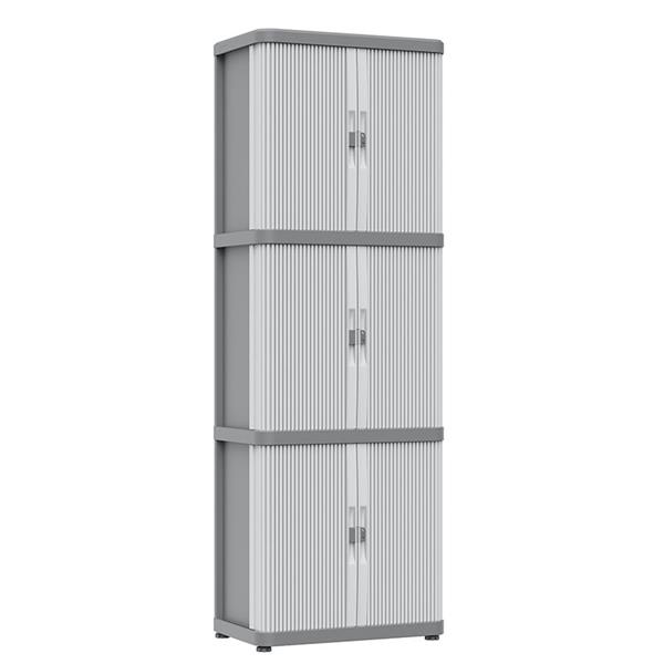 Armario resina Rolling Modular 3, 59x36x170 cm.