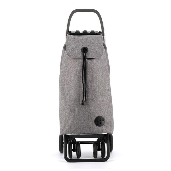 CARRO COMPRA I-MAX TWEED 4 GRIS ROLSER