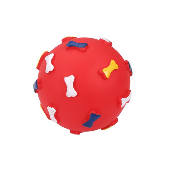 JUGUETE PERRO. BOLA VINILO &Oslash; 12,5 CM