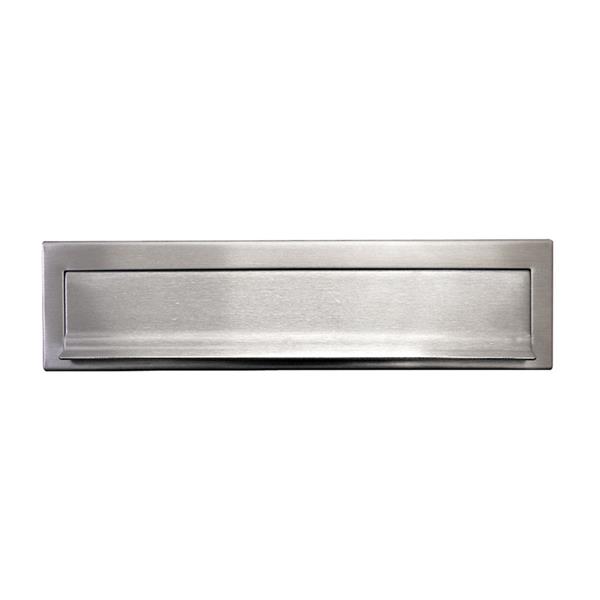 BOCACARTAS ACERO INOX. MATE