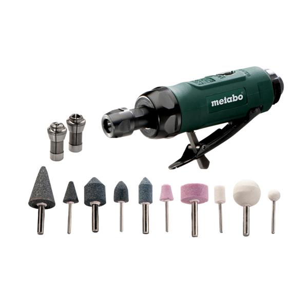 AMOLADORA RECTA NEUM&Aacute;TICA METABO DG25 SET 