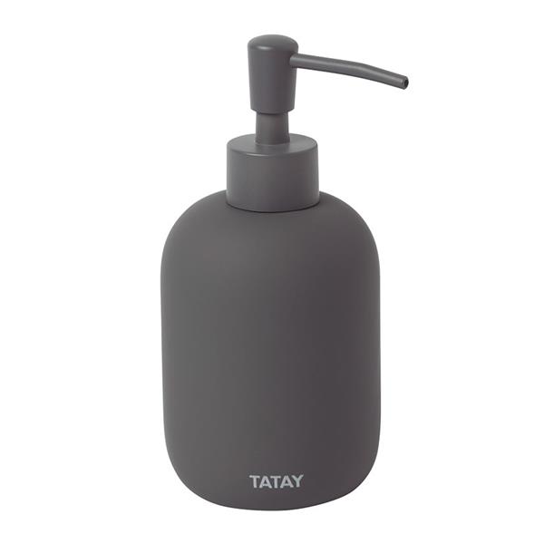 Serie sobremesa bano Soft. Dosificador gris antracita