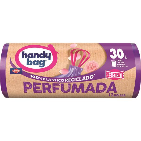 BOLSAS BASURA 30L.PERFUMADA 12 UN.