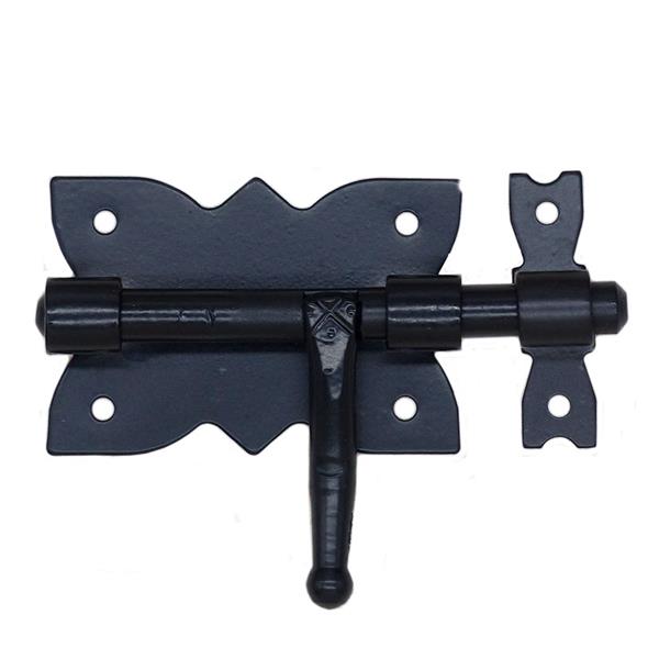 PASADOR RUSTICO NEGRO 70mm