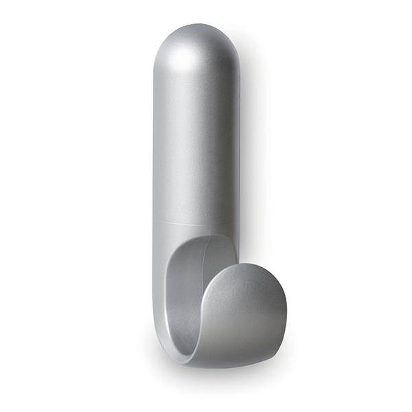 Colgador adhesivo atlas cromo mate