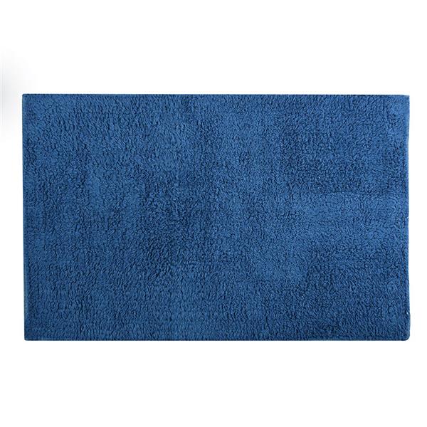 ALFOMBRA BA?O ALGODON 40X60CM. D.BLUE