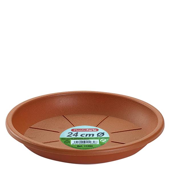 PLATO PLAST PARA MACETA ? 35 CM.(24 CM)