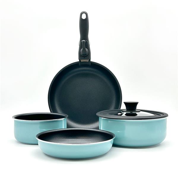 BATERIA COCINA 8 PIEZAS. EASY CLICK