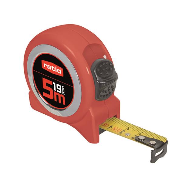 FLEXOMETRO CINTA 19/5 M.DISPLAY 12 PZAS.