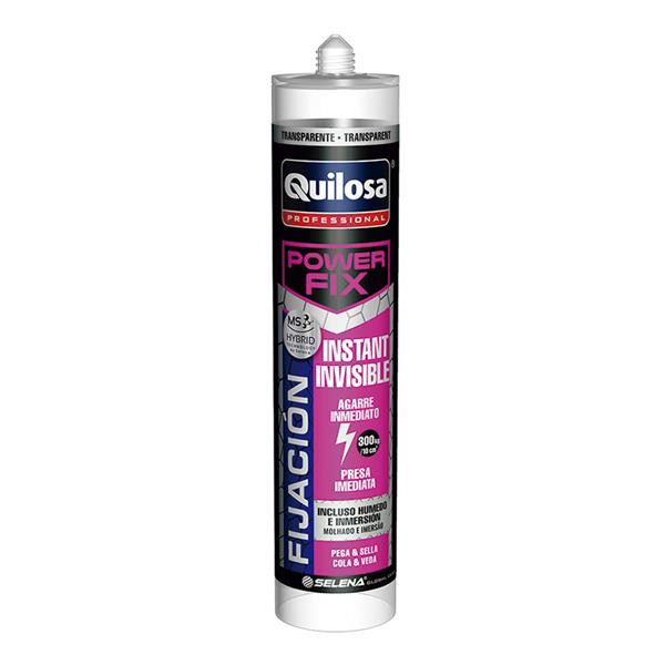 Adhesivo Power Fix Invisible 290 ml. Transparente