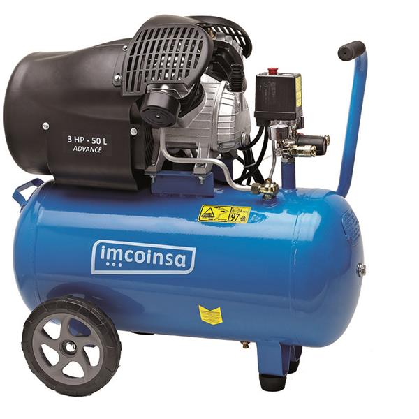Compresor Advance 3hp /50-M. 50 litros.