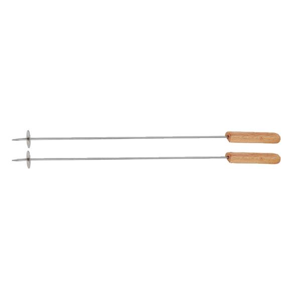 Pinchos barbacoas 48 cm. 2 unidades