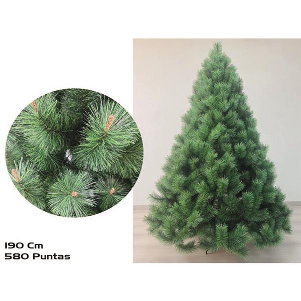 PINO NAVIDAD VERDE 190 CM. 580 PUNTAS