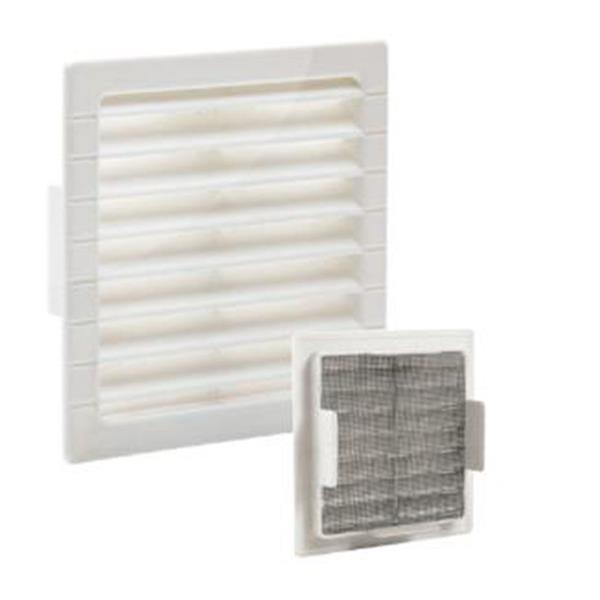 REJILLA EMPOTR C/PAT+MOSQ 10X10CM ABS BL