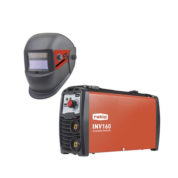 SET SOLDADOR INVERTER + PANTALLA RATIO