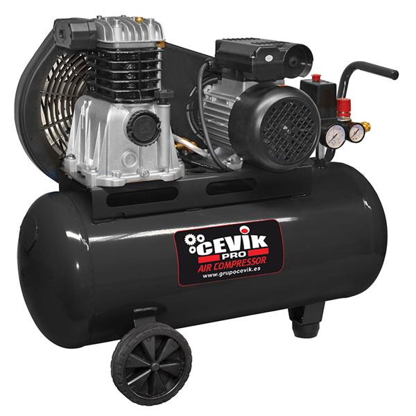 Compresor correa 100l. 3HP 230V Cevik Pro.