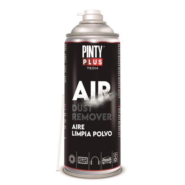 Aire limpia polvo  para limpieza de equipos electronicos. PINTYPLUS TE