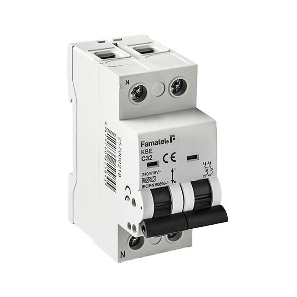 MAGNETOT&Eacute;RMICO 1P+N 20 AMPERIOS