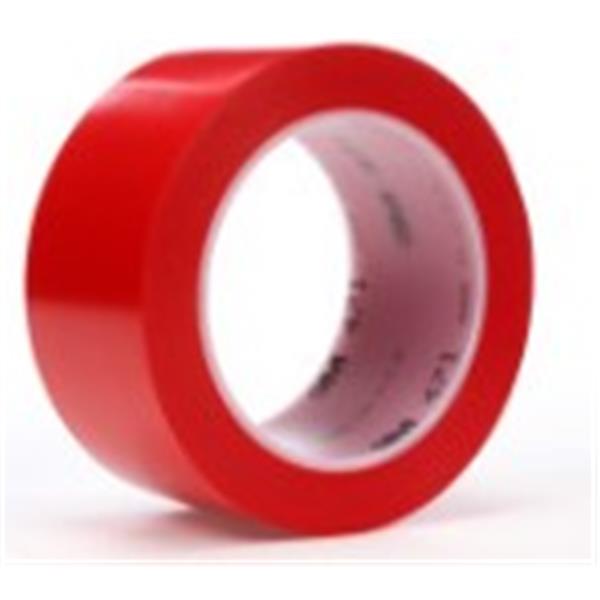 3M&trade; CINTA VINILO 471, ROJA, 50 mm x 33 m