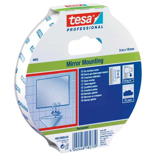 CINTA 2 CARAS ESPEJOS TESA 10mtrs. X19 mm 4952