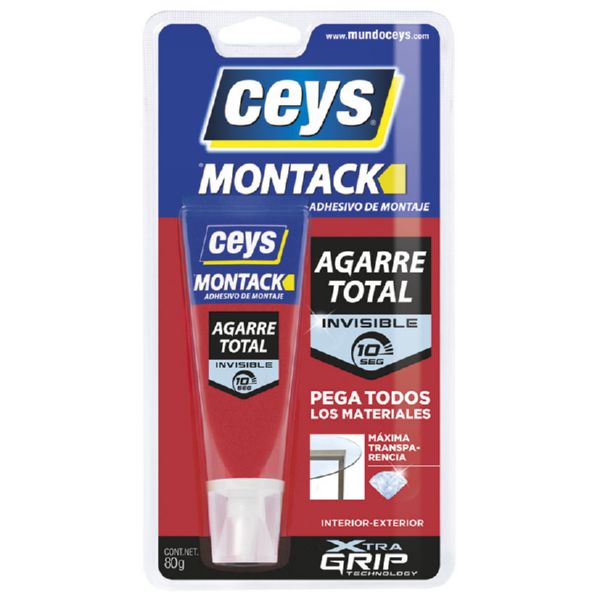 ADHESI.MONTAJE MONTACK 100ML TRANSP