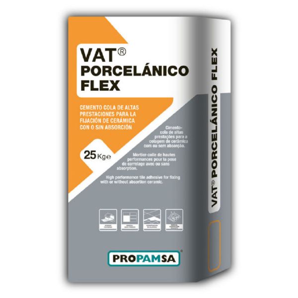 CEMENTO COLA PORCELANIC FLEX BL C2TE 25K