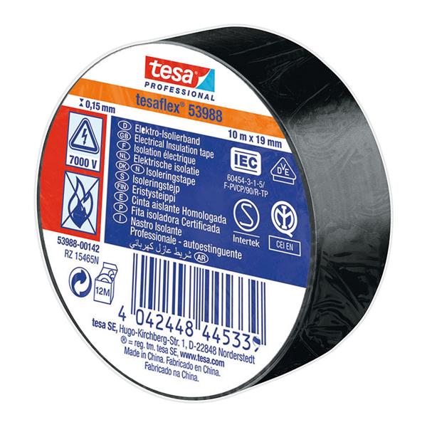 CINTA AIS.TESAFLEX 19X10M.NG.TESA