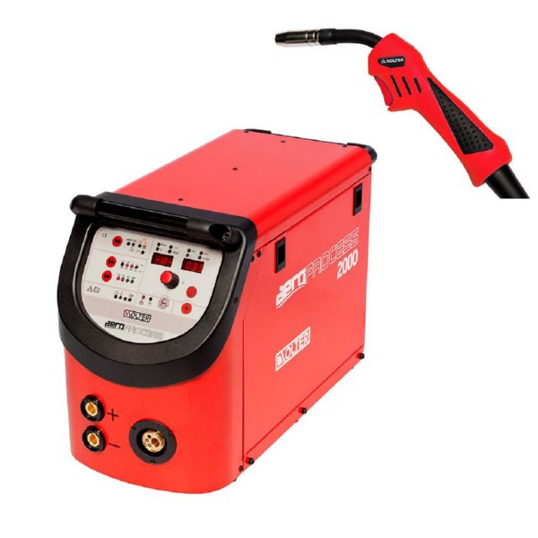 MAQUINA SOLDAR HILO AEROPROCESS DVW Wi C/DEVANADOR (10108-AEP DVW400 POULSED, 73366-W 5M Cu70MM, SX PULSE W 3m Cu35MM 35-50 400A)
