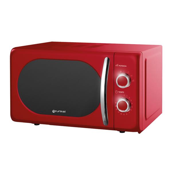 Microondas Vintage 20 litros rojo