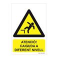 Señales de peligro/advertencia en catalá