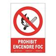 Señales de prohibición en catalán NMZ