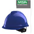CASCO MSA V-GARD 520 AZUL FAS-TRAC