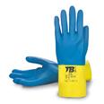GUANTE LATEX/NEOPRENO BICOLOR 9002 T/9