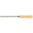 Acero para cuchil. de rascarc mango de madera acodado