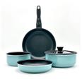 BATERIA COCINA 8 PIEZAS. EASY CLICK