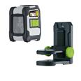 COMPACTCROSS-LASER Set, con haz verde, 40 mts